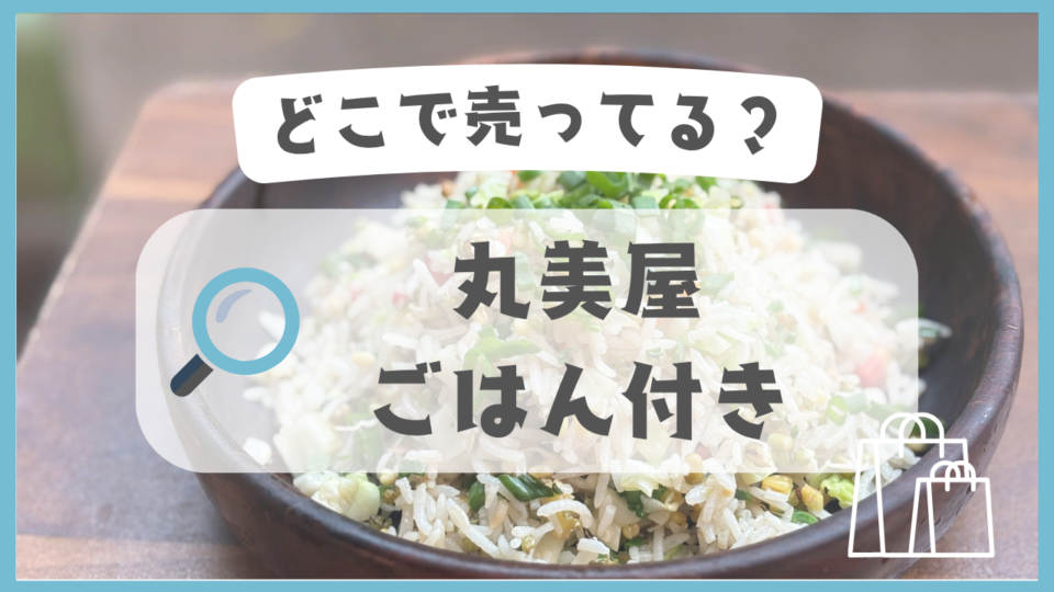 丸美屋ごはん付き　どこで売ってる